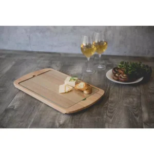Picnic Time Billboard Glass Top Serving Tray