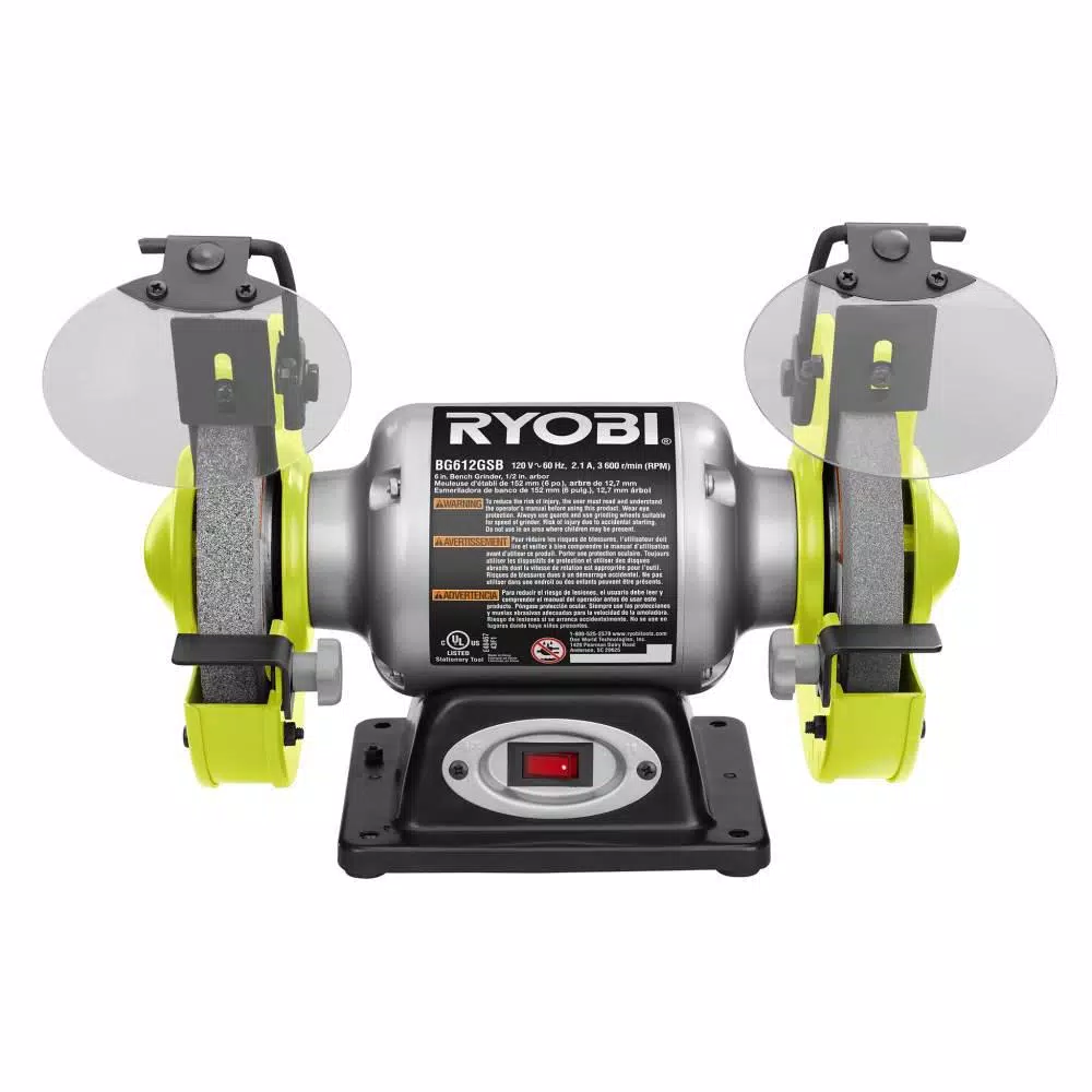 RYOBI 2.1 Amp 6 in. Grinder with LED Lights
