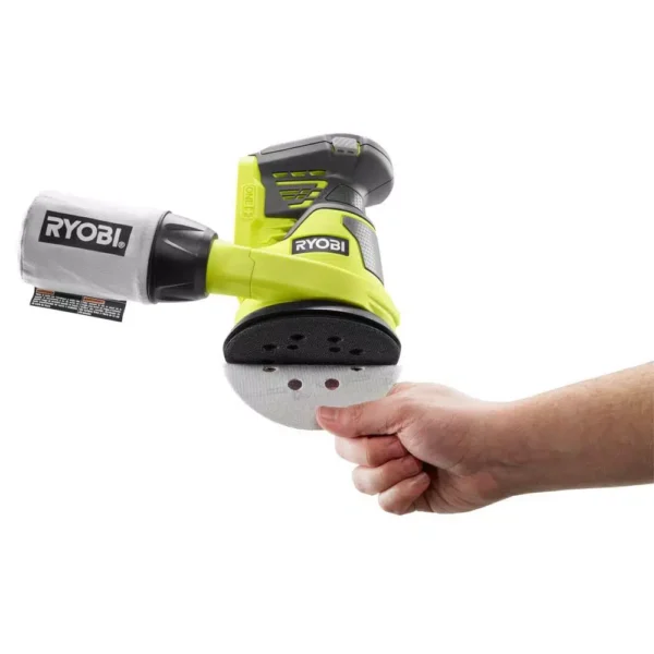 RYOBI 18-Volt ONE+ Lithium-Ion Cordless Fixed Base Trim Router and 5 in ...