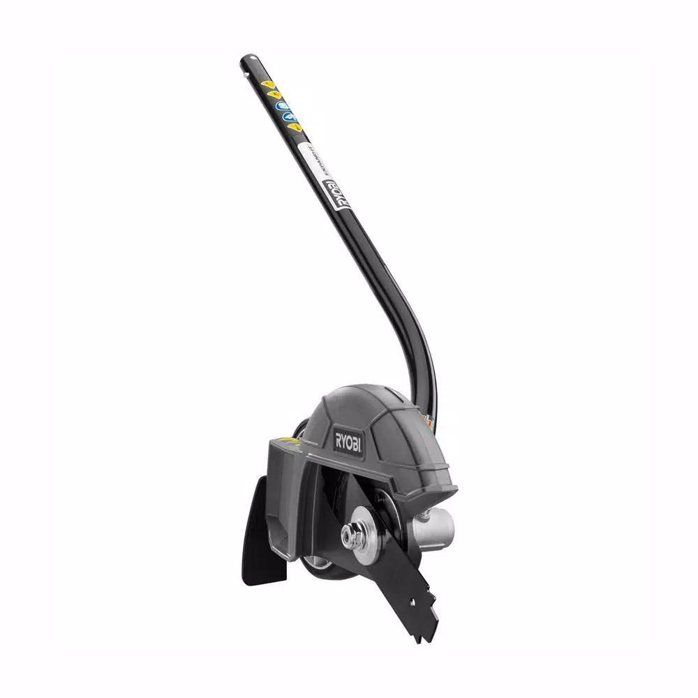 RYOBI ONE+ 18-Volt Cordless Attachment Capable Brushless String Trimmer with Edger Attachment 4.0 Ah Battery, Charger Included