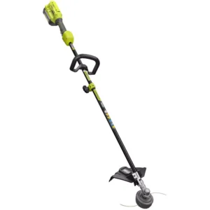 RYOBI 40-Volt Lithium-Ion Cordless Attachment Capable String Trimmer and Brushless Chainsaw w/4.0Ah Battery & Charger Included