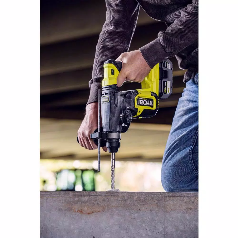 RYOBI ONE+ HP 18V Brushless Cordless 1 in. Rotary Hammer Drill (Tool Only)
