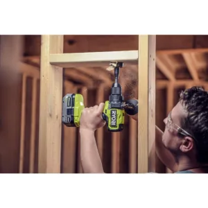 RYOBI ONE+ HP 18V Brushless Cordless 1/2 in. Hammer Drill Kit with (1) 4.0 Ah HIGH PERFORMANCE Battery, Charger, and Tool Bag