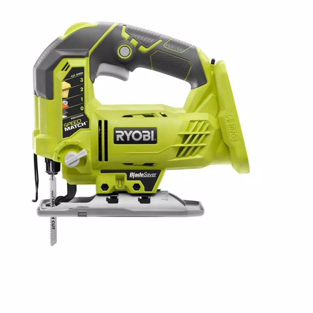 RYOBI 18-Volt ONE+ Cordless Orbital Jig Saw and 5 in. Random Orbit Sander with 2.0 Ah Battery and Charger