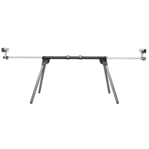 RYOBI 10 in. Sliding Miter Saw with LED and Miter Saw Stand with Tool-Less Height Adjustment
