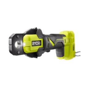 RYOBI 18-Volt ONE+ PEX Crimp Ring Press Tool with 2.0 Ah Lithium-Ion Battery and Dual Chemistry IntelliPort Charger