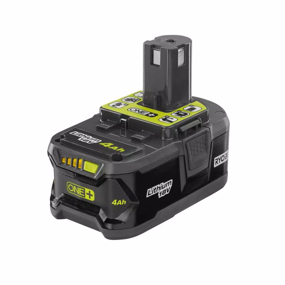 RYOBI 18-Volt ONE+ Cordless 4-Tool Combo Kit w/ (2) Batteries, Charger & Bag w/ BONUS Impact Rated Driving Kit (70-Piece)