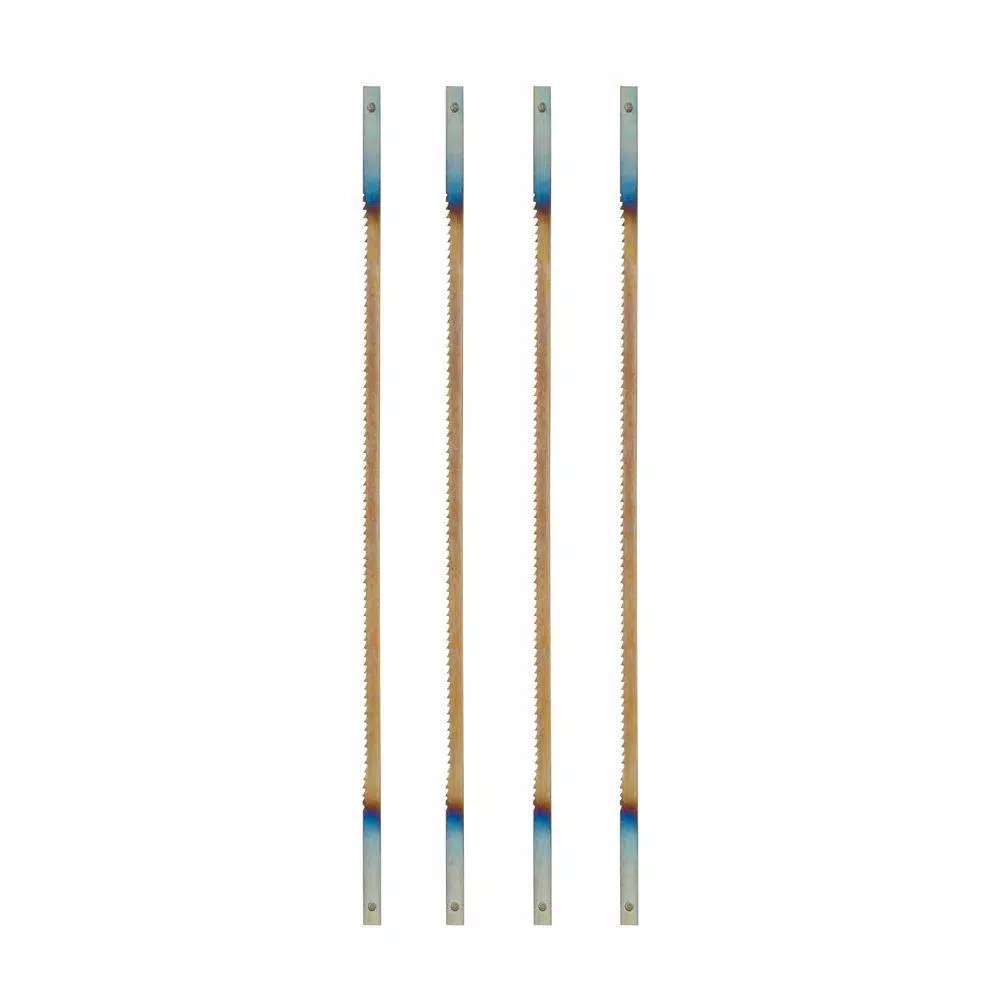 RYOBI 20 Teeth per in. Regular Tooth Scroll Saw Blades (4-Piece)