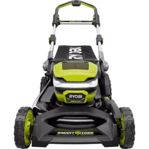 RYOBI 21 in. 40-Volt Brushless Lithium-Ion Cordless SMART TREK Self-Propelled Walk Behind Mower with 6.0Ah Battery and Charger