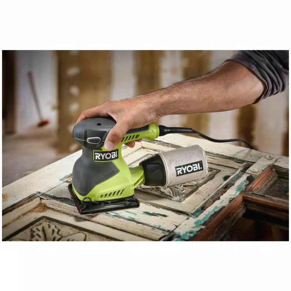 RYOBI 2 Amp Corded 1/4 Sheet Sander