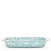 Golden Rabbit Sea Glass 4.5 qt. Enamelware Baking Pan