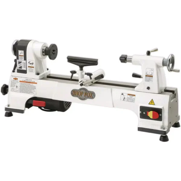 Shop Fox Shop Fox 10 in. x 15 in. 120-Volt 1/2 HP Bench-Top Wood Lathe – PAX Depot