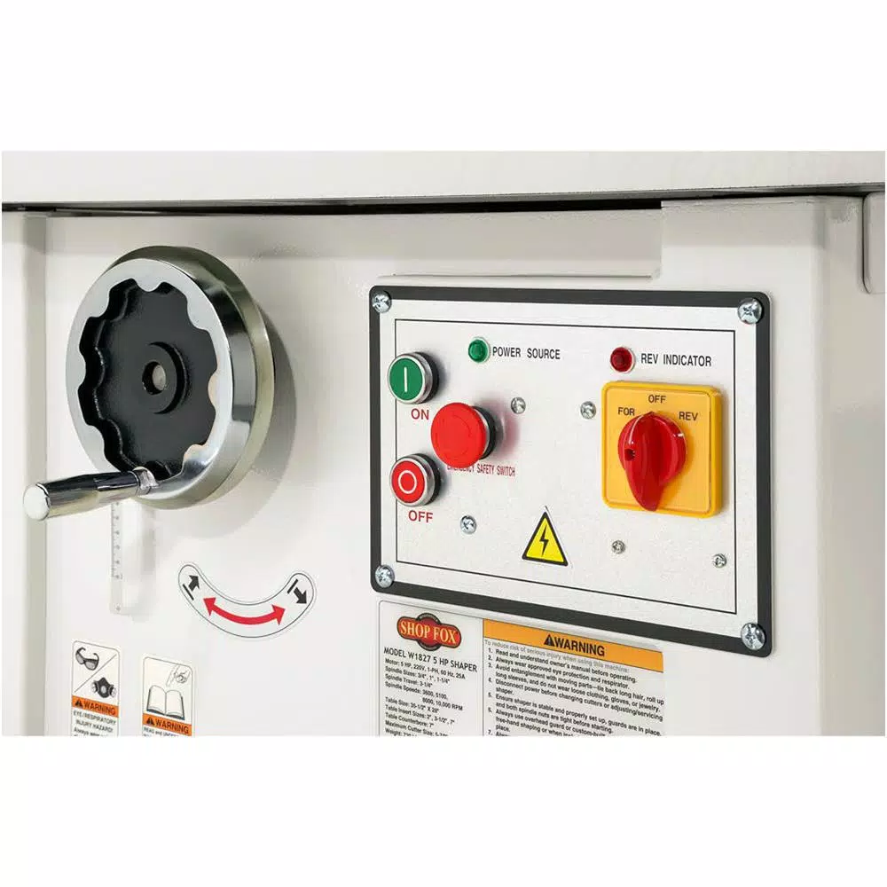 Shop Fox 5 HP Shaper