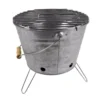 Artland Masonware Portable Silver Colored Beach Grill