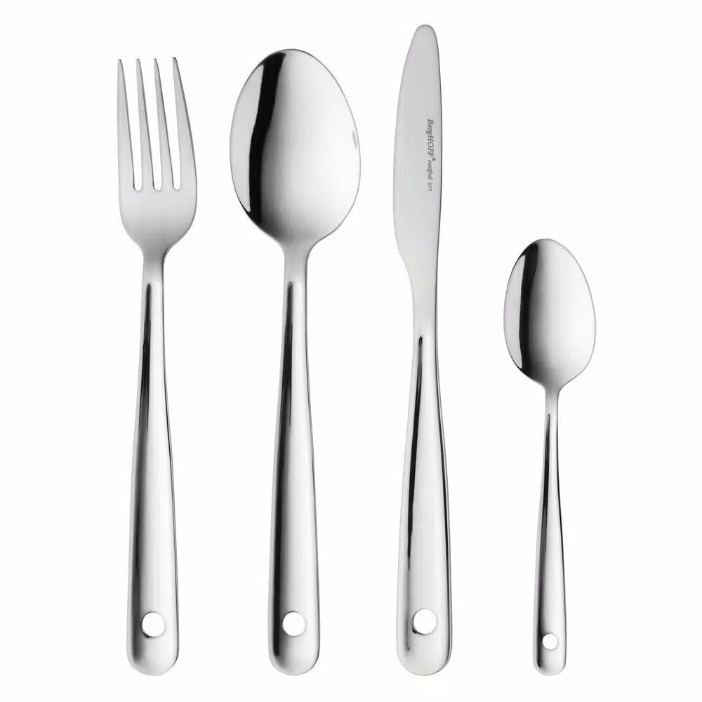 BergHOFF Essentials Alteo 25-Piece Stainless Steel Flatware Set (Service for 6)