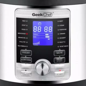 Boyel Living 6 Qt. Stainless Steel 17-in-1 Multi-Use Electric Pressure Cooker with Stainless Steel Inner Pot