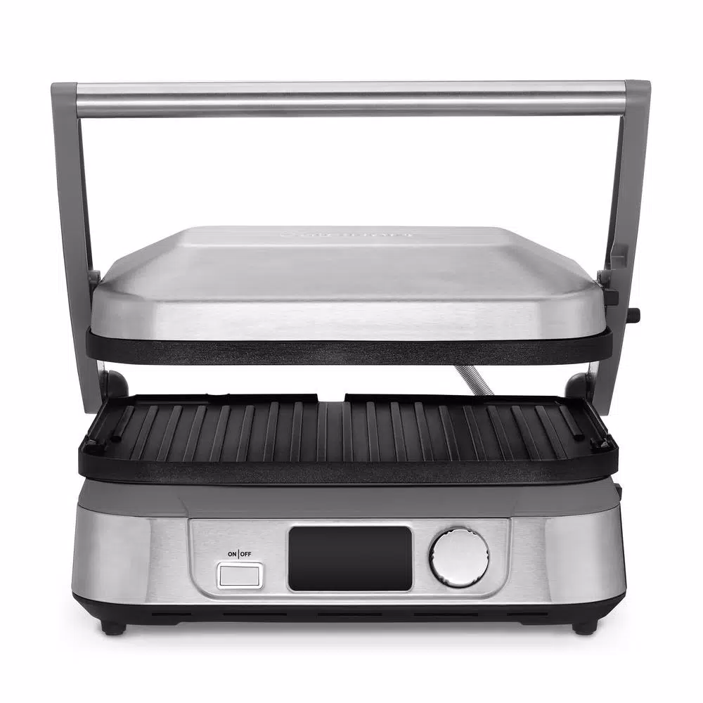 Cuisinart Griddler 5 Brushed Stainless Steel Panini Press and Griddle