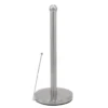 ExcelSteel Stainless Steel Paper Towel Holder with Stainless Steel Base