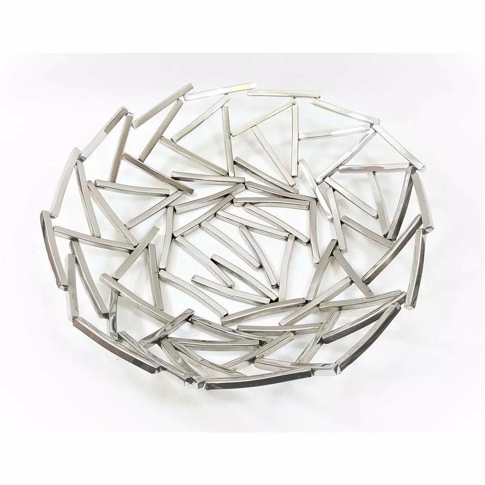 Heim Concept 15 in. Dia Positano Round Platter Serving Tray