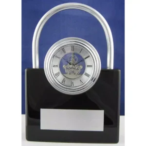 Heim Concept Padlock Skeleton Clock