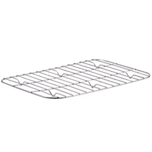 Ovente 13 in. x 9.3 in. Dishwasher-Safe Stainless Steel Roasting Pan with Wire Rack and Handles