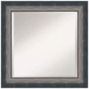 Amanti Art Quicksilver Scoop 25.75 in. x 25.75 in. Bathroom Vanity Wall Mirror