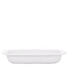 Golden Rabbit Solid White 4.5 qt. Enamelware Baking Pan