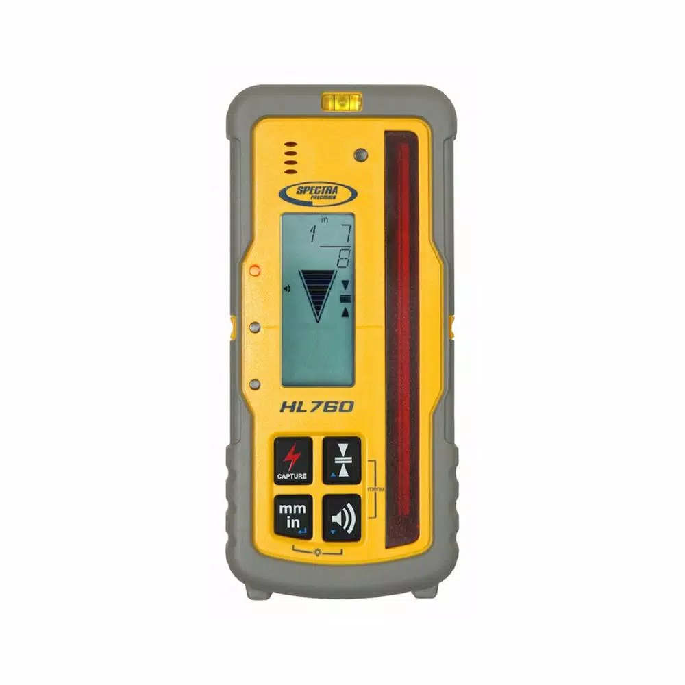 Spectra Precision Self-Leveling Horizontal and Vertical Rotary Grade Laser with HL760 Laser Receiver