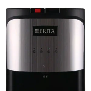 Brita Bottom-Loading Water Cooler with Built-In Filter, Stainless-Steel, Never Buy Plastic Bottled Water Again