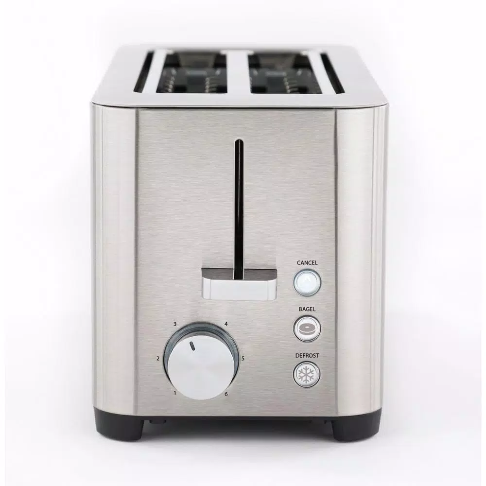 CASO 4-Slice Stainless Steel Wide Slot Toaster