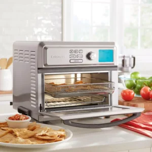 Cuisinart Stainless Steel Air Fryer Toaster Oven with Fry Basket