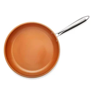 Gotham Steel 12 in. Stainless Steel Non-Stick Ti-Cerama Frying Pan