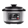 GoWISE USA Ovate 9.5 Qt. Stainless Steel Oval Electric Pressure Cooker with 6-Accessories and 50-Recipes