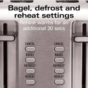 Hamilton Beach Pro 4-Slice Stainless Steel Wide Slot Toaster