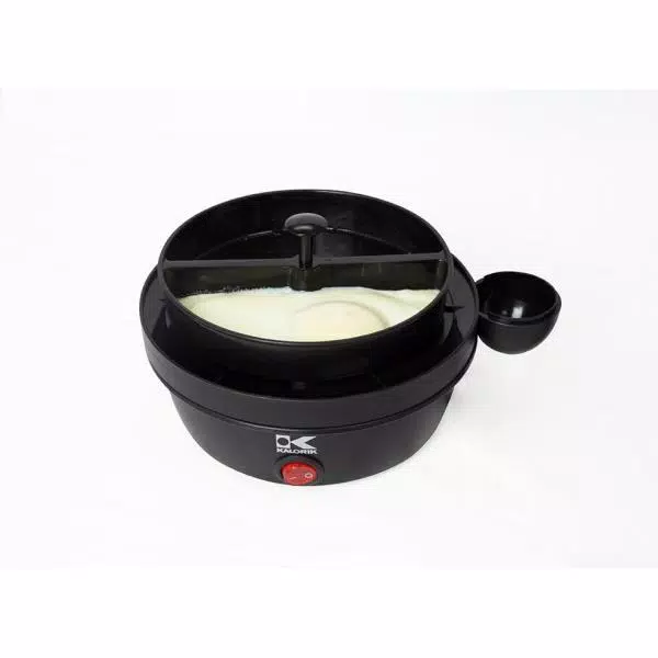 KALORIK 7-Egg Stainless Steel Egg Cooker with Removable Cooking Surface