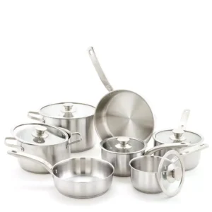Old Dutch Classic 12-Piece Stainless Steel Cookware Set