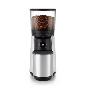 OXO 16 oz. Stainless Steel Conical Coffee Grinder with Adjustable Settings