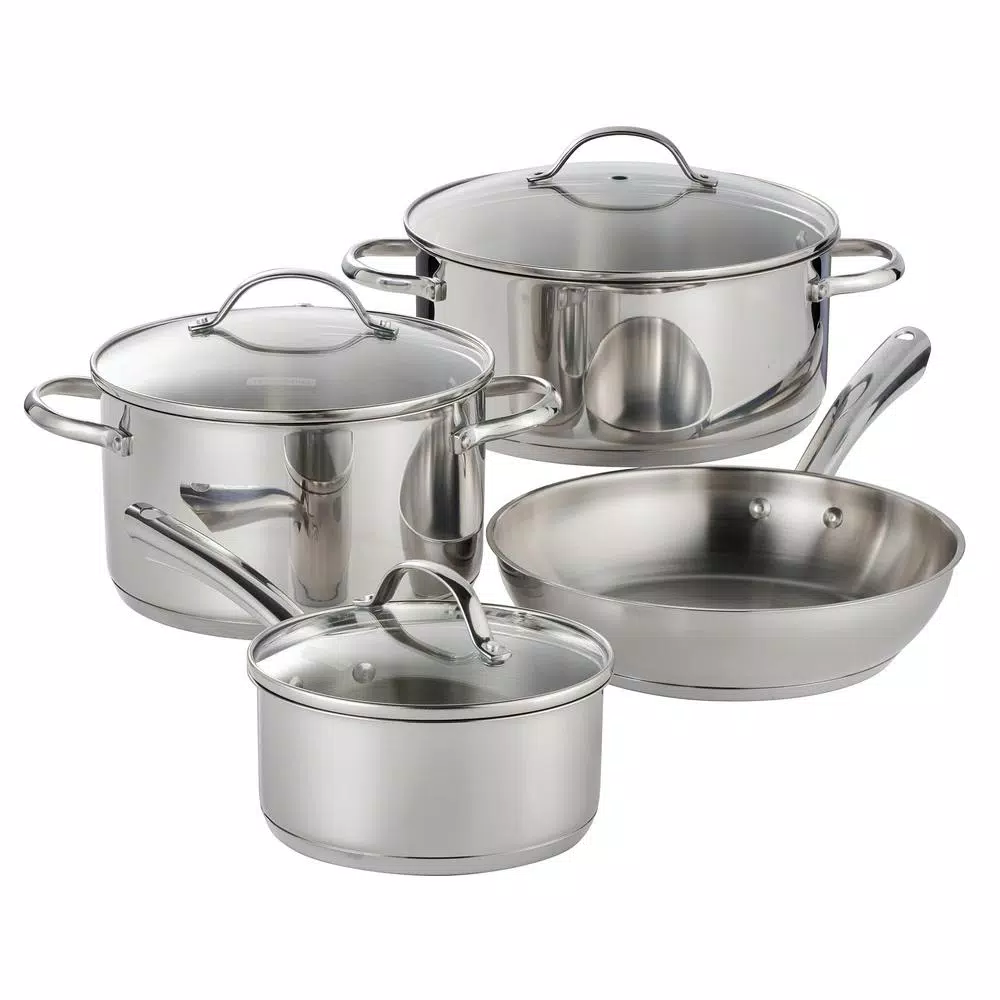 Tramontina 7 Pc Stainless Steel Cookware Set