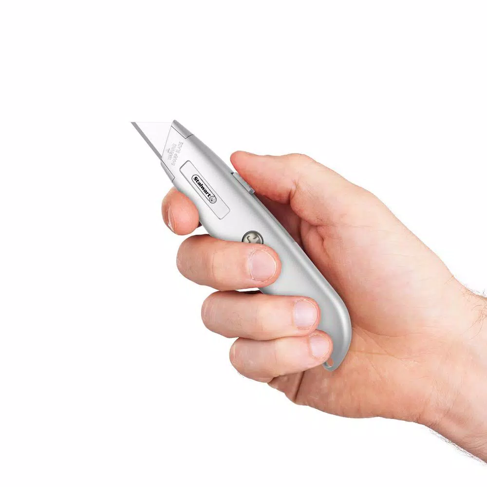 Stalwart Retractable Utility Knife Set (6-Pack)
