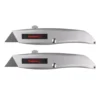 Stalwart Retractable Utility Knife Set (2-Pack)