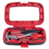 Stalwart Multipurpose Car and Office Black Tool Kit (15-Piece)