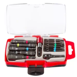 Stalwart Power Bit and SAE Nut Driver Set (13-Piece)