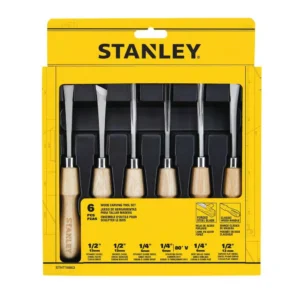 Stanley Wood Carving Set (6-Piece)