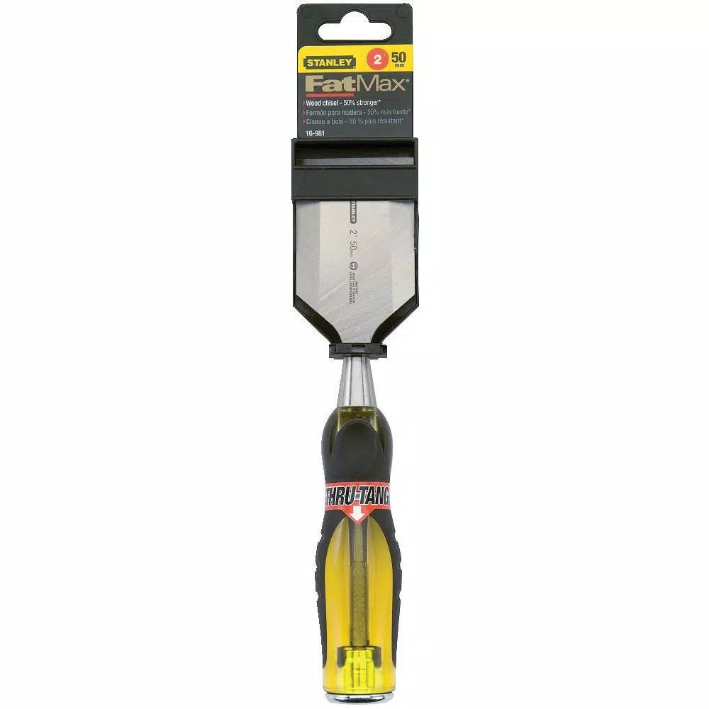 Stanley FatMax 2 in. Wide Thru-Tang Wood Chisel