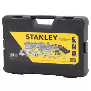 Stanley 1/4 in. & 3/8 in. Drive SAE Mechanics Tool Set (145-Piece)