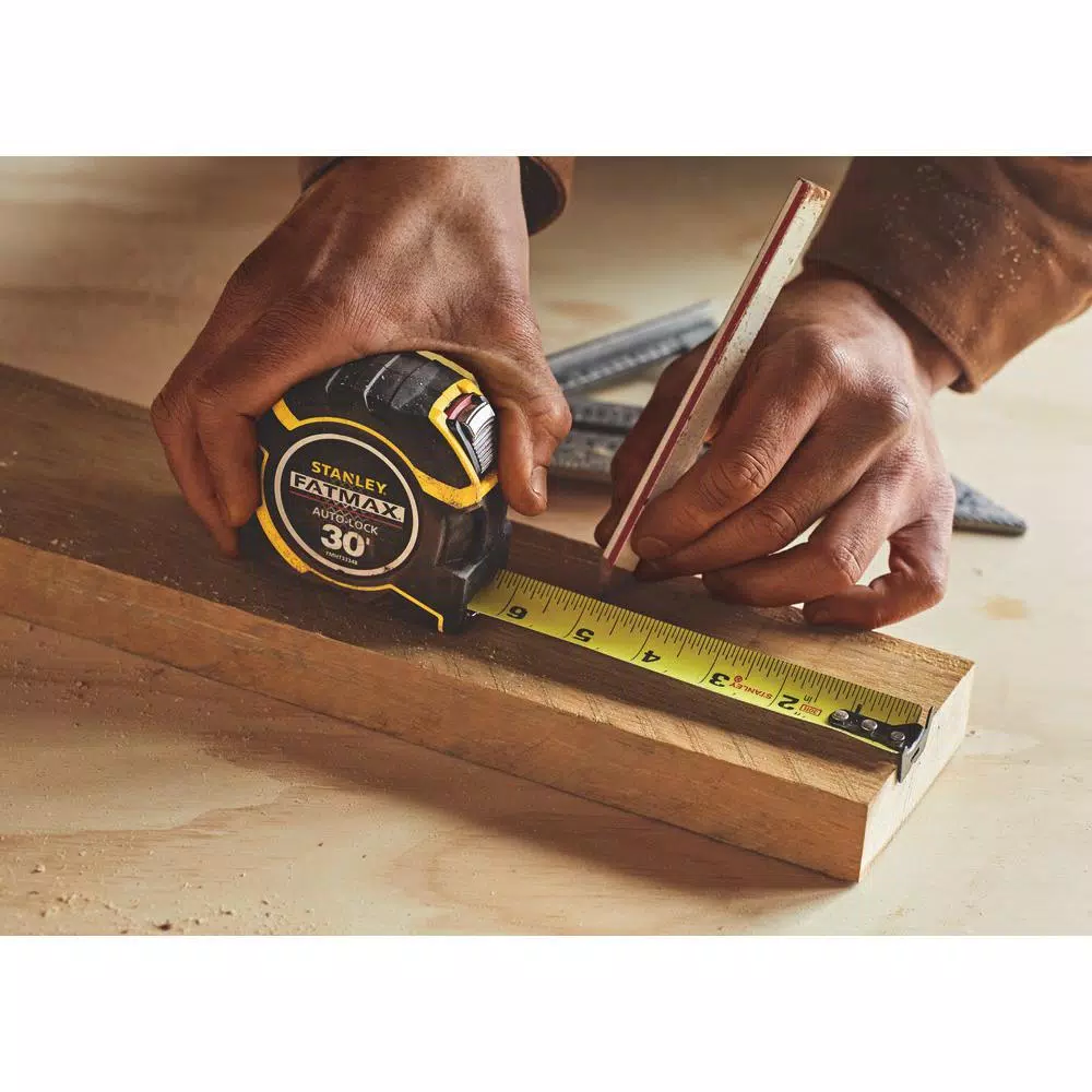 Stanley FATMAX 30 ft. x 1-1/4 in. Auto Lock Tape Measure