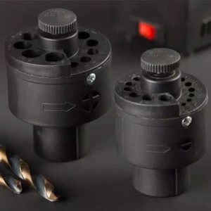 Stark 4.75 in. Drill Bit Sharpener with Dual Heads (9/64 in. to 25/64 in. and 5/16 in. to 5/8 in. Sharpening Size)