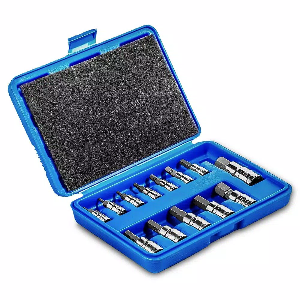 Stark Metric MM Pro-Grade Allen Hex Bit Socket Set (13-Piece)