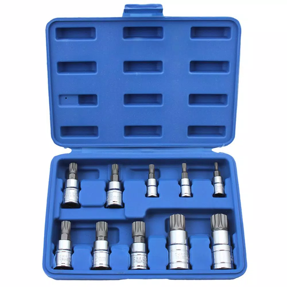 Stark XZN Triple Square Bit Socket Set (10-Piece)