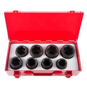 Steelman 3/4 in. Drive 6-Point Metric Impact Socket Set (8-Piece)
